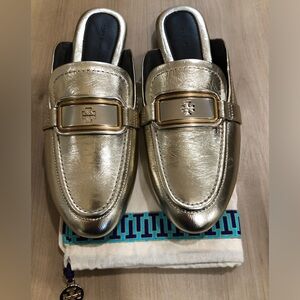 Tory Burch leather slides